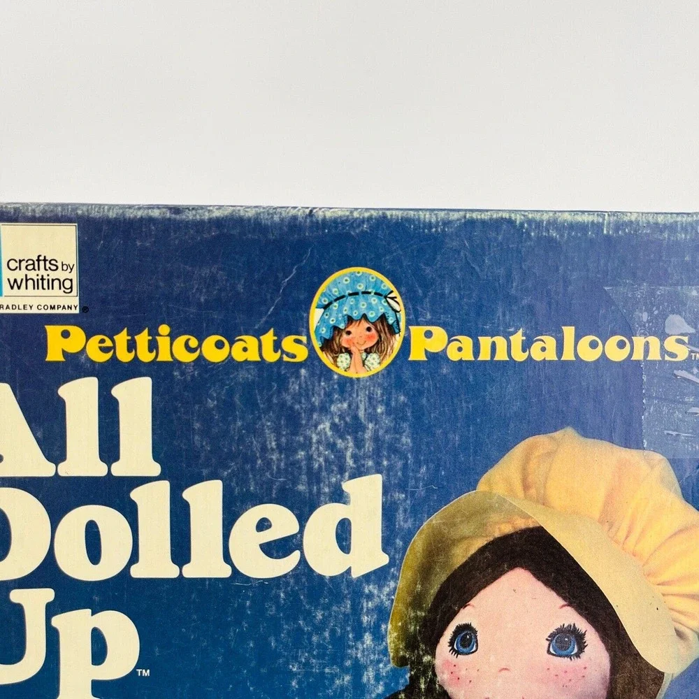 Vintage Petticoats Pantaloons All‎ Dolled Up Doll Kit 1978 Crafts by Whiting